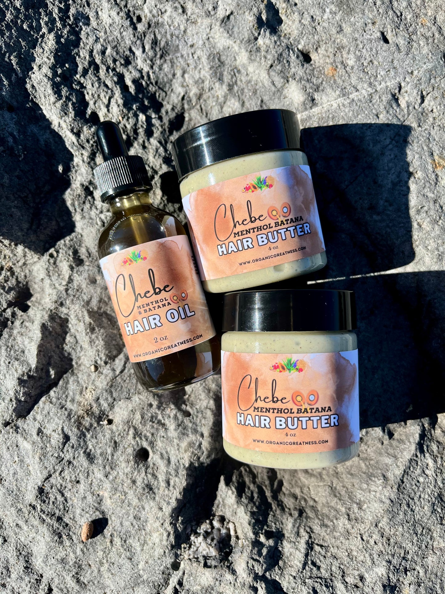 Chebe Menthol Batana Hair Duo