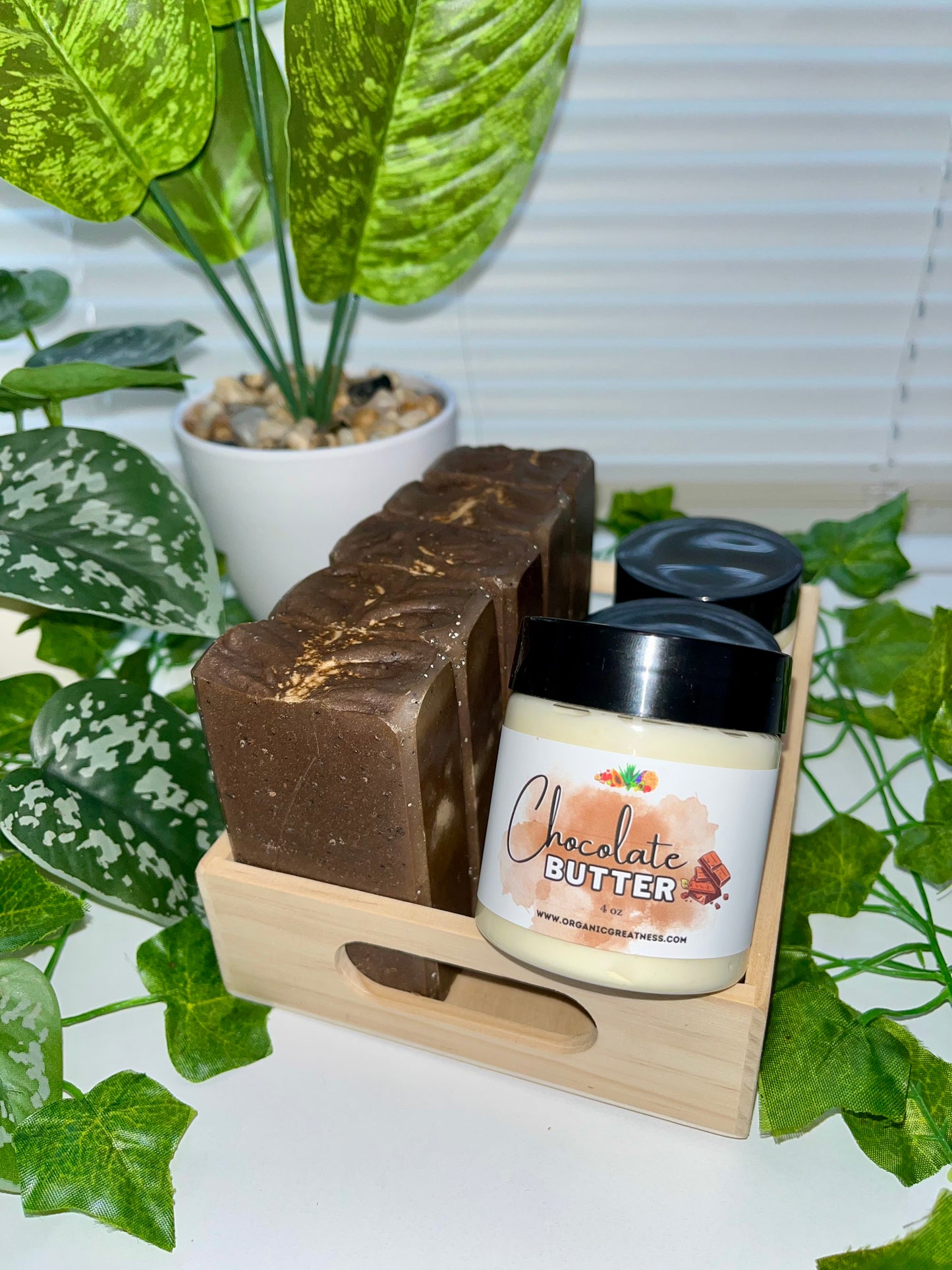 Chocolate Exfoliating Soap & Body Butter