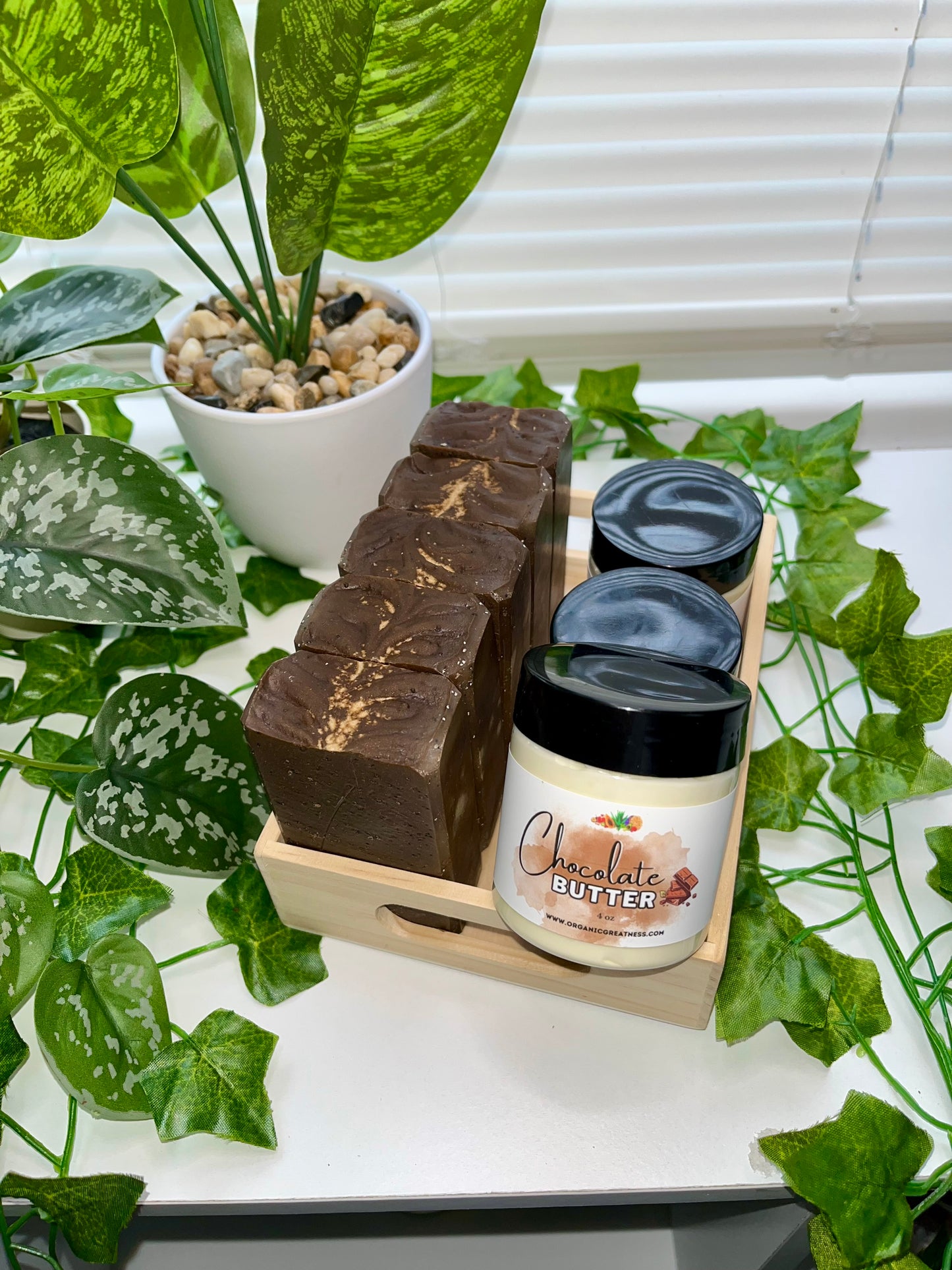 Chocolate Exfoliating Soap & Body Butter