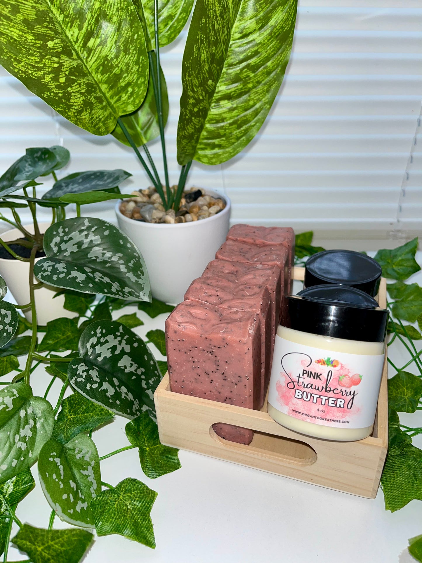 Pink Strawberry Soap & Butter