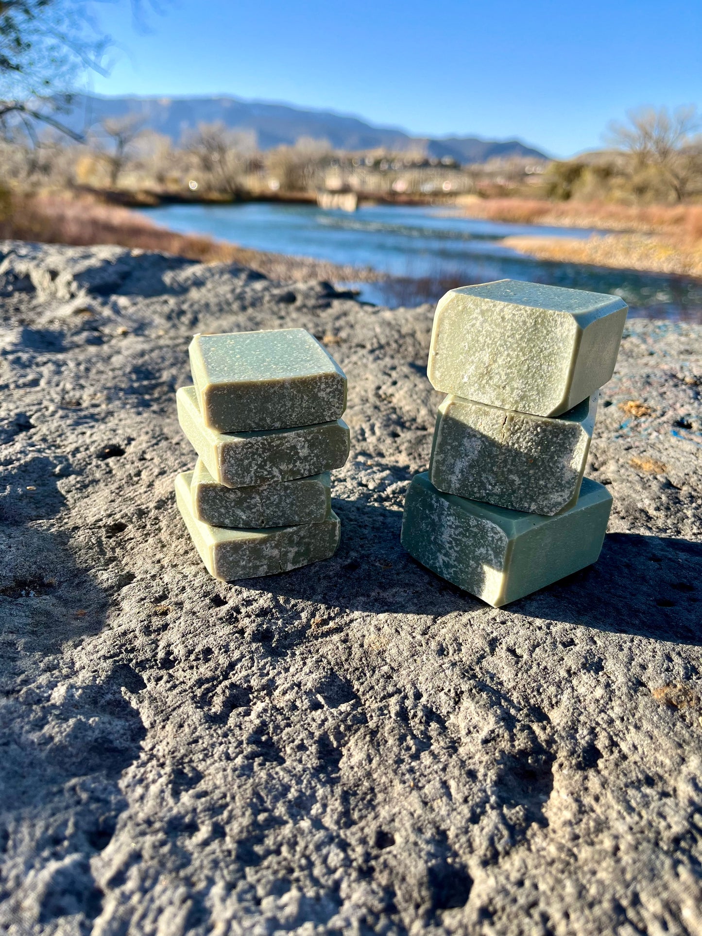 Turmeric Blue Clay Facial Soap