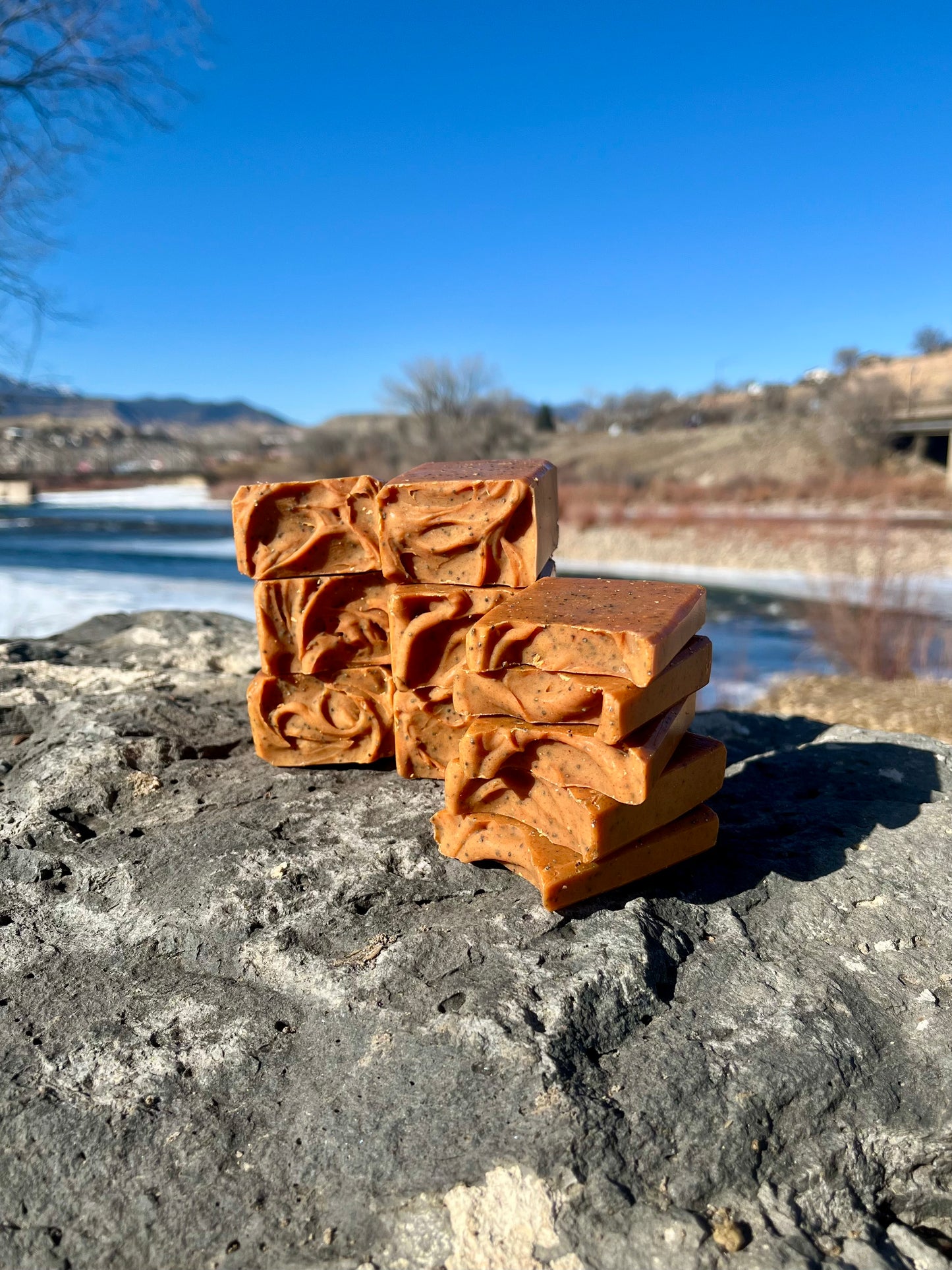 Orange Turmeric Exfoliating Soap