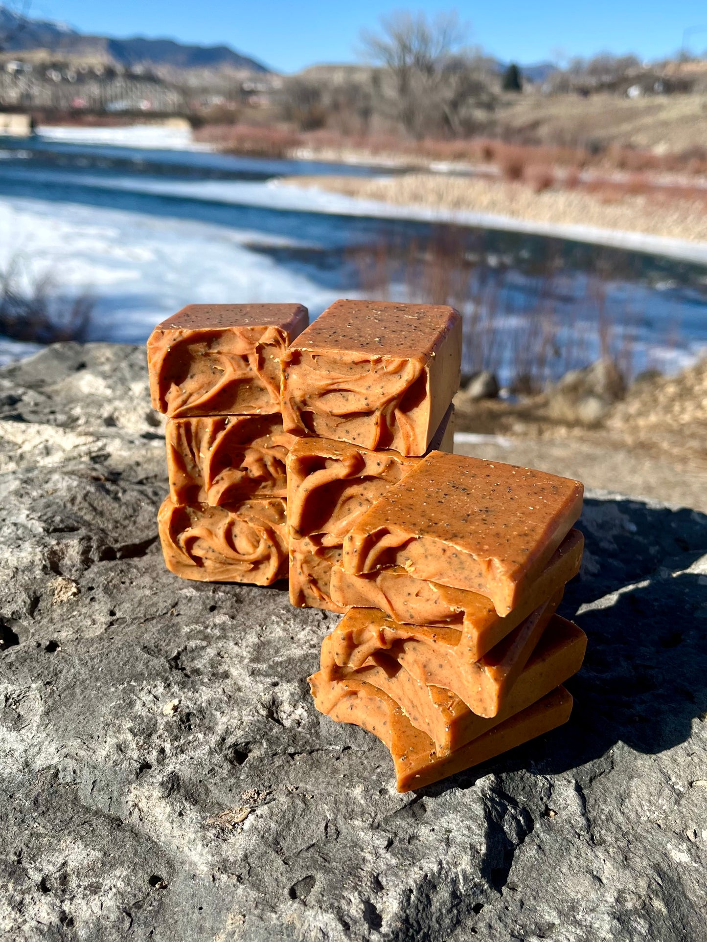 Orange Turmeric Exfoliating Soap