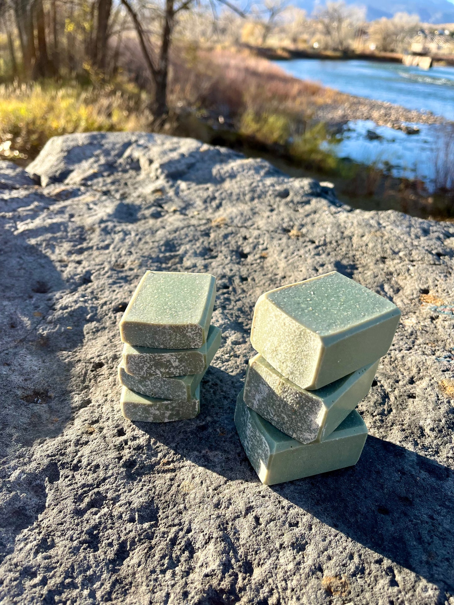 Turmeric Blue Clay Facial Soap