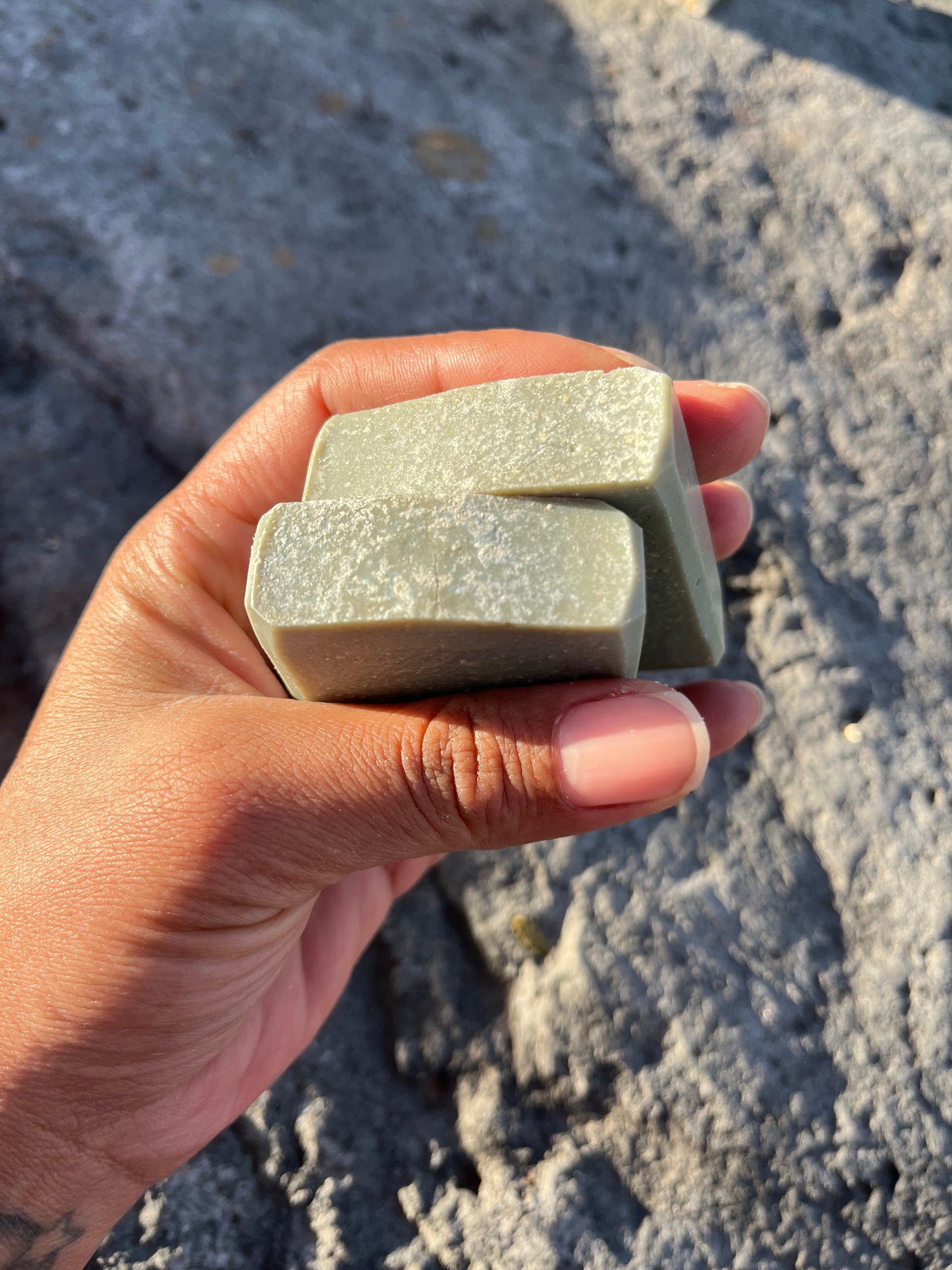 Turmeric Blue Clay Facial Soap